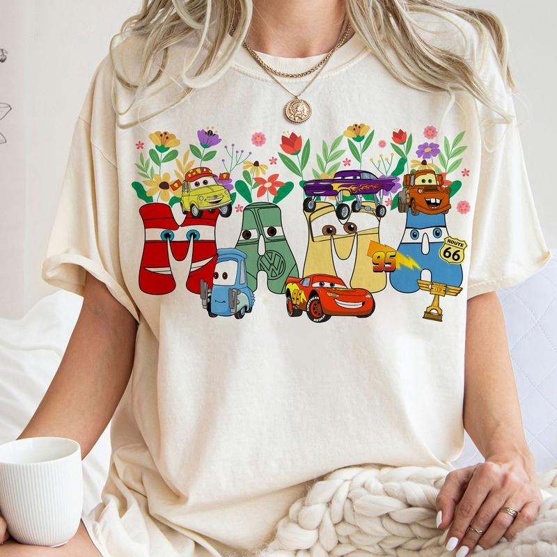 Floral Mama MCQ Shirt 95 Lightning MC Que Shirt Mama Shirt Mom T-Shirts