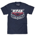 Florida Atlantic University Owls Navy Blue T-Shirts