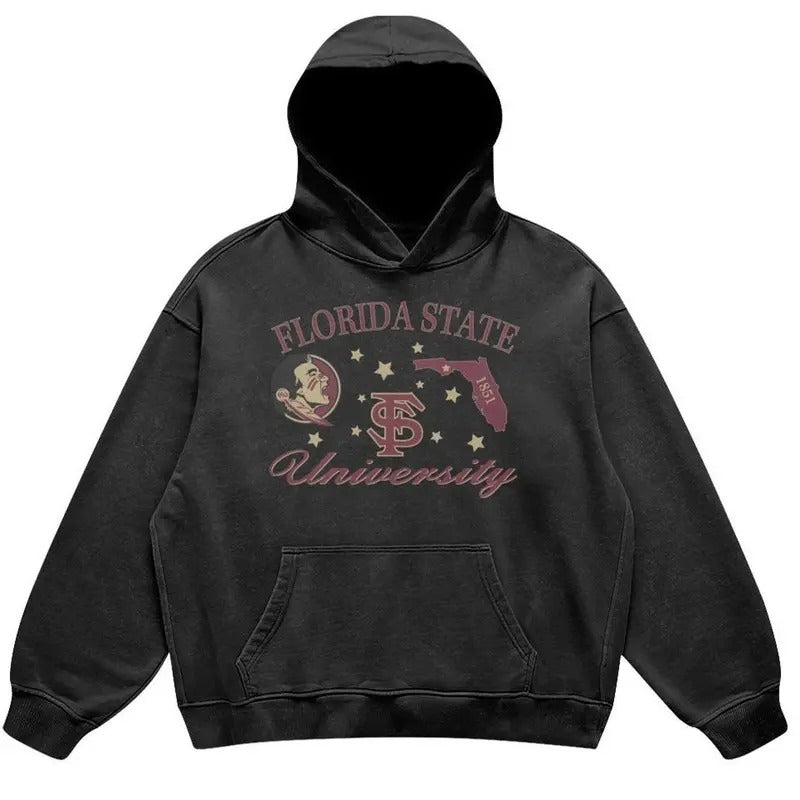 Florida State University Retro Cotton Menswear T-Shirts