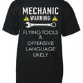 Flying Tool Area Classic Front Pocket Versatile Use Cotton T-Shirts
