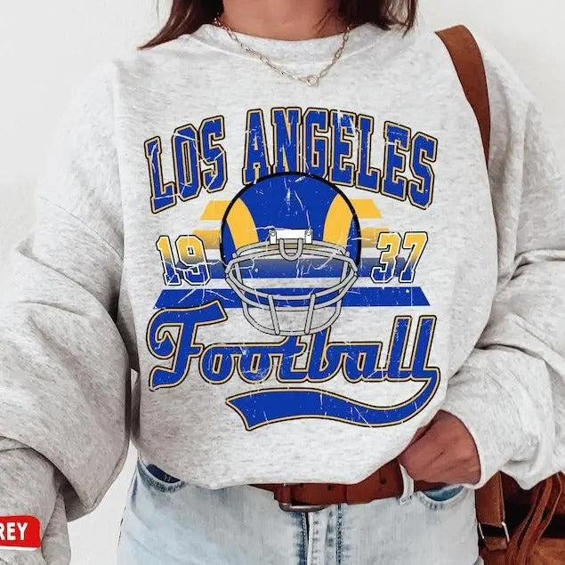 Football All Team Vintage Vintage Rams Game Day Rams T-Shirts