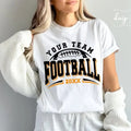 Football Game Day Shirt T Mom Shirt Football Shirt Sports Mom Shirt Family Footbal Shirt T-Shirts