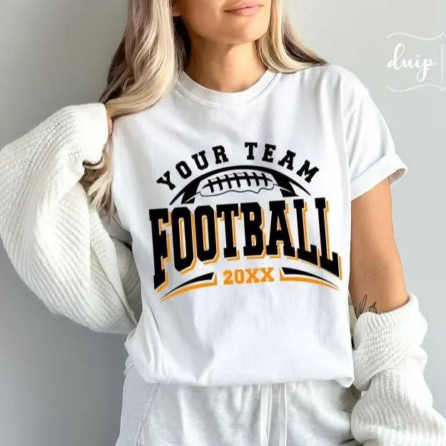 Football Game Day Shirt T Mom Shirt Football Shirt Sports Mom Shirt Family Footbal Shirt T-Shirts