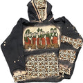 Football Mom Bleached T-Shirts