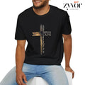 God So Loved World That He Gave His Only Son Casual Crew Neck Short Sleeve Tops Perfect T-Shirts