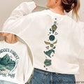 Forbidden Forest National Park Shirt HP Inspired Long Sleeve White Casual T-Shirts