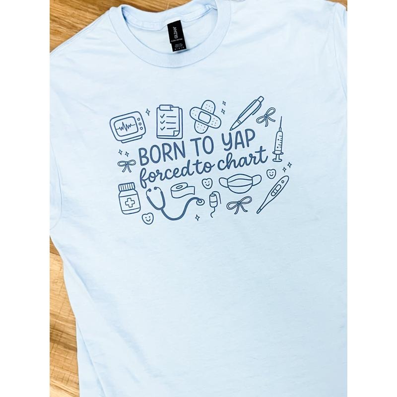 Forced Chart Nurse Top T-Shirts