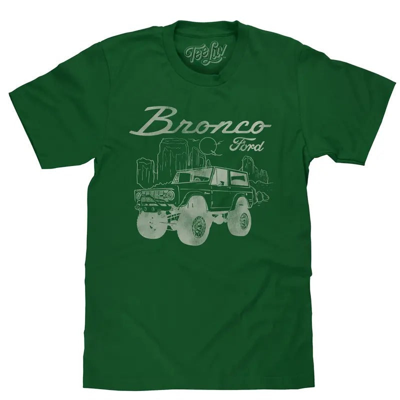 Ford Bronco Forest Green T-Shirts