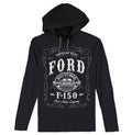 Ford F 150 Long Sleeve Hooded Black T-Shirts