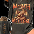 Fourth Wing Basgiath War College Shirt Riders Quadrant Shirt Dragon Rider Shirt Fantasy Shirt T-Shirts