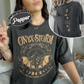 Fourth Wing Shirt Onyx Storm Shirts Violence Brave Dark Book Lovers Dragon Rider Merchstyle{N002}2 T-Shirts