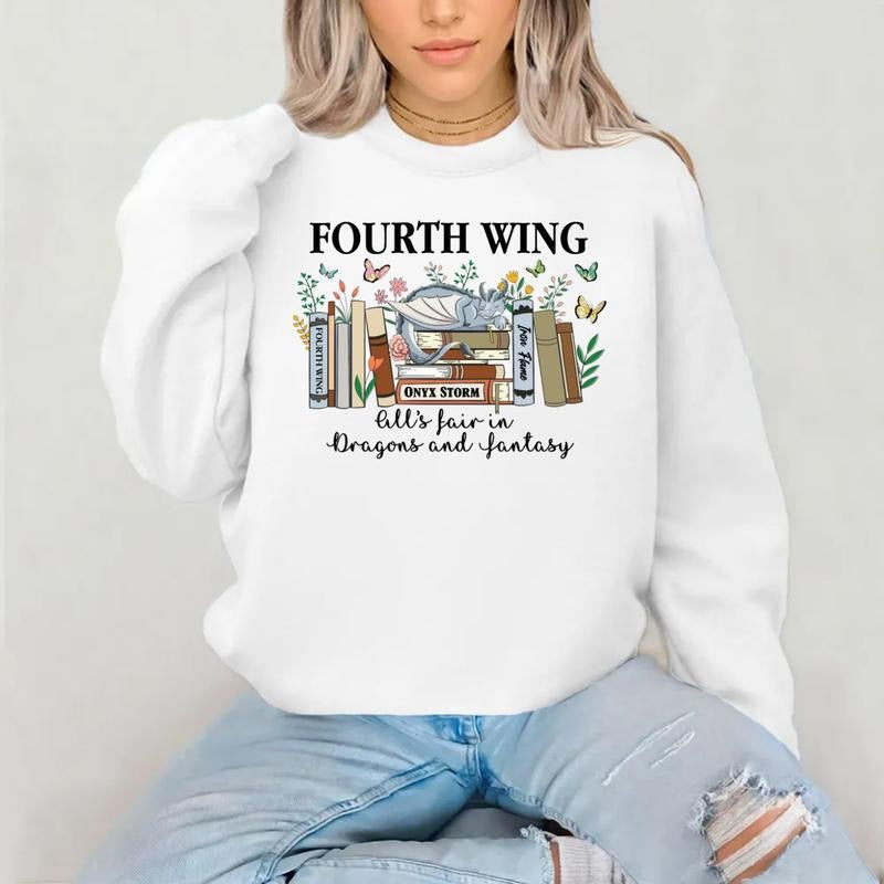 Fourth Wing Shirt All'S Fair Dragons Fantasy Basgiath War College Shirt Fourth Wing Shirt Fourth Wing Riorson Xaden Riorson House T-Shirts