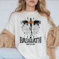 Fourth Wing Shirt Basgiath War College Dragon Rider Empyrean Fourth Wing Fan Shirt Fantasy Reader Shirt T-Shirts