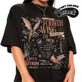 Fourth Wing Dragon Rider Shirt Basgiath War College Violet Sorrengail Violent Little Thingstyle{N002}2 T-Shirts