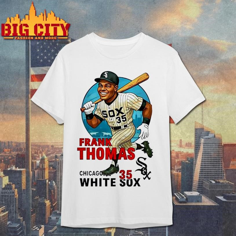 Frank Thomas Chicago White Sox Legend caricature Shirt