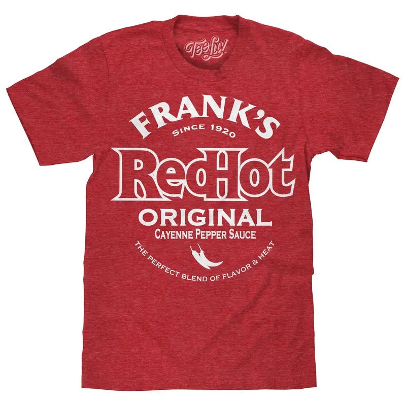 Frank'S Red Hot Heather Red T-Shirts