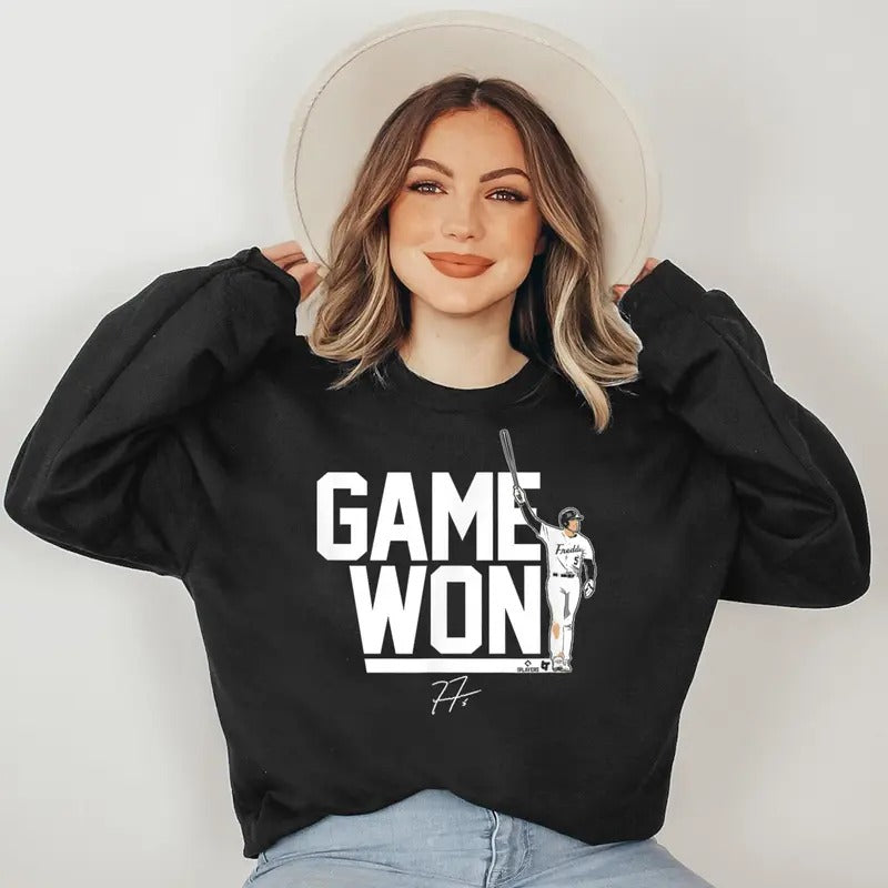 Freddie Freeman Game Won Los Angeles Baseball T-Shirts