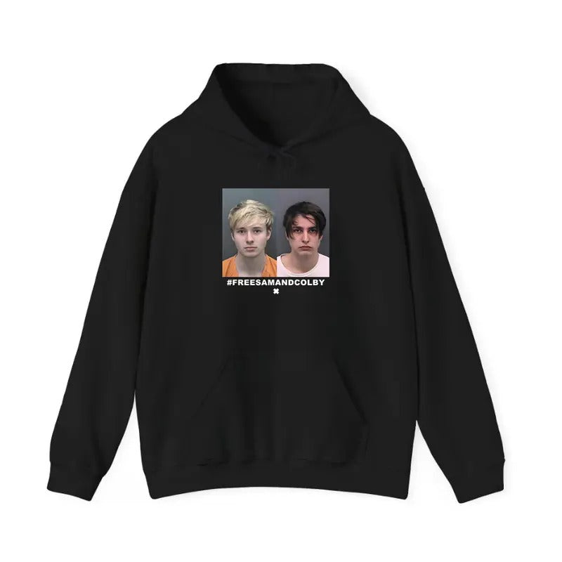 Free Sam Colby Mugshot T-Shirts