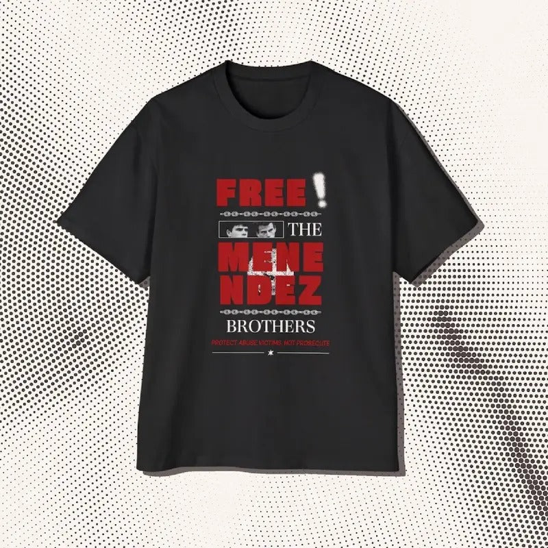 Free Menendez Brothers Shirt Vintage Menendez Brothers Shirt 80s Erik Lyle T-Shirts