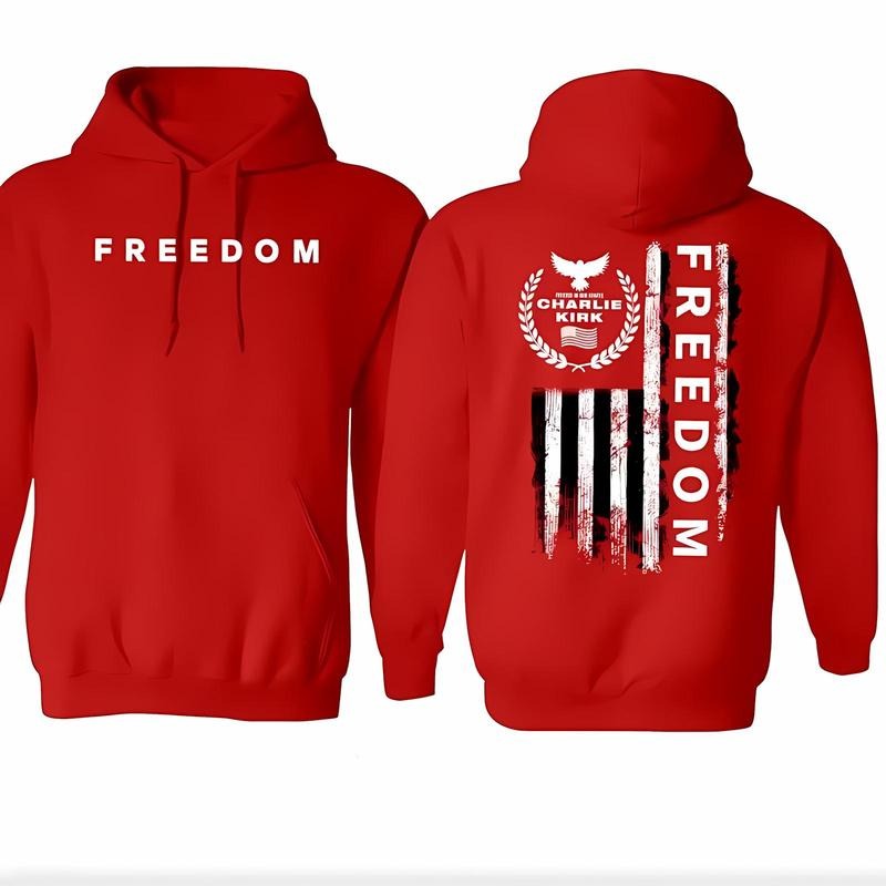 Freedom 14th October Red Charliie Kirrk Shirt T-Shirts