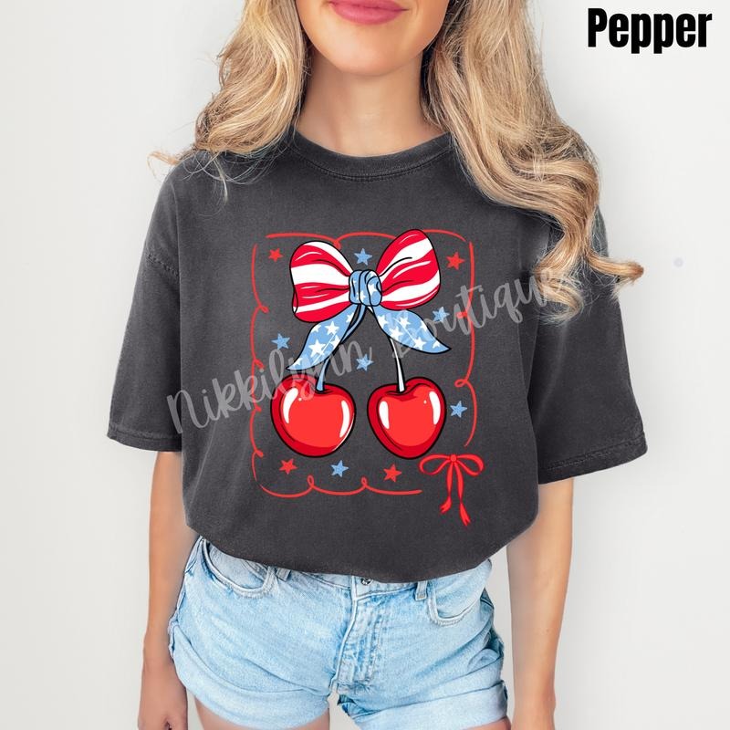 Freedom Cherries Comfort Colors 'NLB' T-Shirts