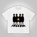 Freedom Vintage Print Cotton T-Shirts