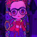 Frida Kahlo Black Cotton T-Shirts