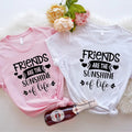 Friends Are Sunshine Life Shirt Matching Friends Friendship Cute Besties Friend Vacation Short Sleeve T-Shirts