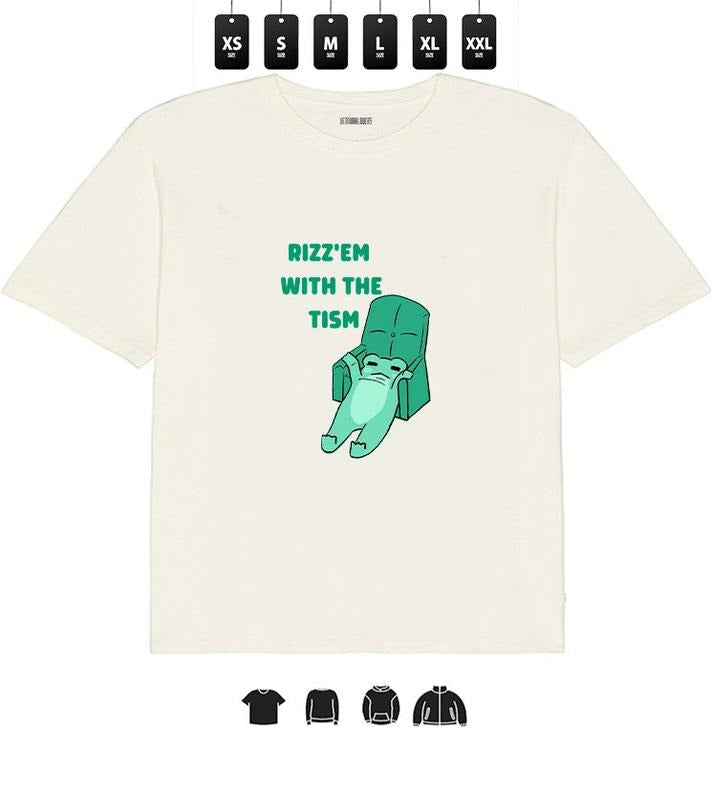 Frog Rizz Em Tism T-Shirts