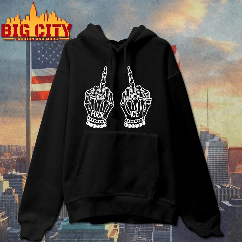 Fuck Ice Skull Shirt