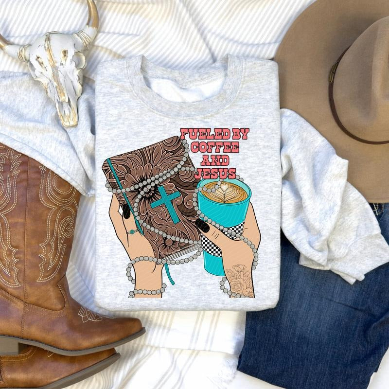 Fueled Coffee DTF Transfers THIS IS NOT SHIRT T-Shirts