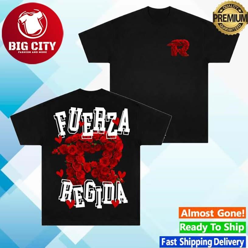 Fuerza Regida Fr Rose Two Sided Shirt