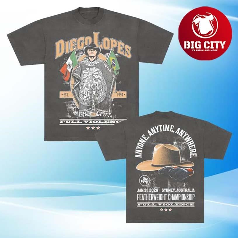 Full Violence Anyone Anytime Anywhere Two Sided Shirt