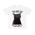 Fully Aware That I Am Zoning Out Cat Funny Cat Shirt T-Shirts