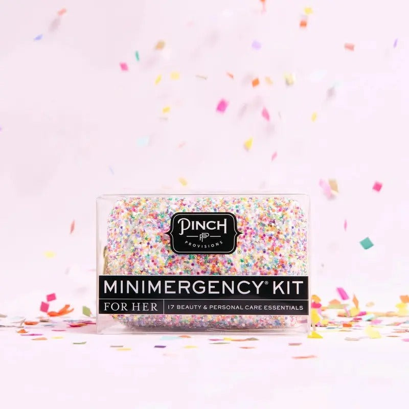 Funfetti Glitter Bomb Minimergency Kit T-Shirts