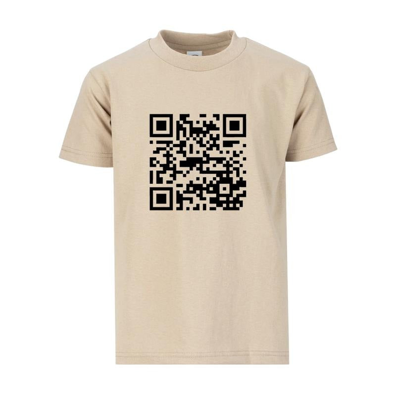 Funny "FU" QR Code Comfortable T-Shirts
