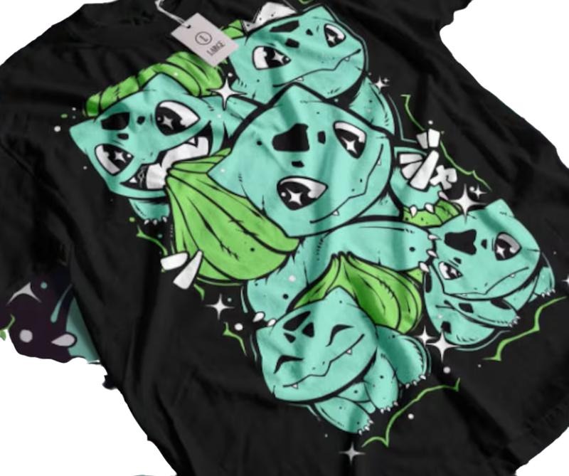 Funny Anime Bulba Cuteness Overload Size S 3XL T-Shirts