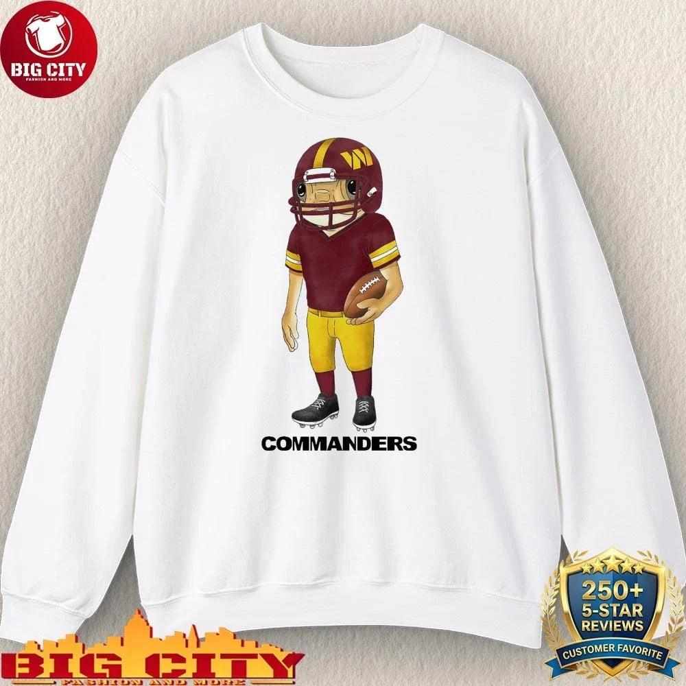 Funny Bad Bunny x Washington Commanders shirt