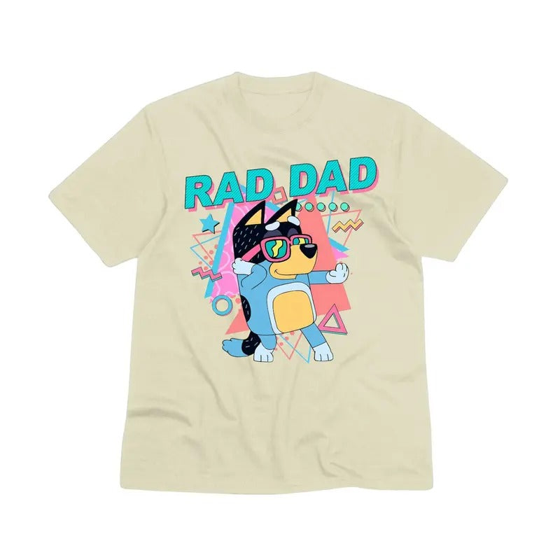 Funny Bluey Dad Shirt DRG DRG Family Matching Shirts Bandit Dad DRG Trending Popular Shirt DRG Retro 90s Nostalgia DRG T-Shirts