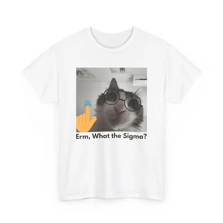 Funny Cat Sigma Meme Silly Cat T-Shirts