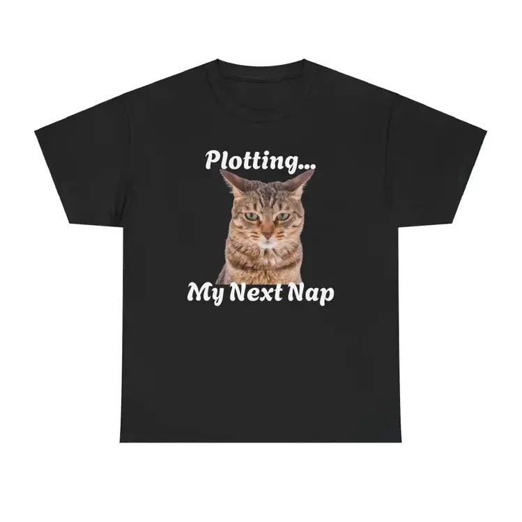 Funny Cat Cat Lover Shirt Plotting My Next Nap T-Shirts