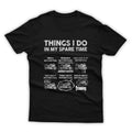 Funny Motorcycle Shirt Things I Do My Spare Time Funny Biker Shirt Motorcycle Cotton Menswear T-Shirts