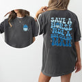Funny Save Horse Blue Collar Wife Wifey Shirt Funny Wife Bule Collar Girlfriend T-Shirts