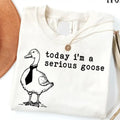 Funny Shirt Today I'M Serious Goose Funny Silly Shirt Funny Goose Shirt T-Shirts