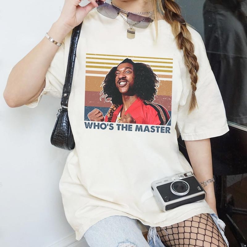 FunnyShonuff Who'S Master Vintage Last Dragon Shirt Last Dragon Movie Shirt T-Shirts