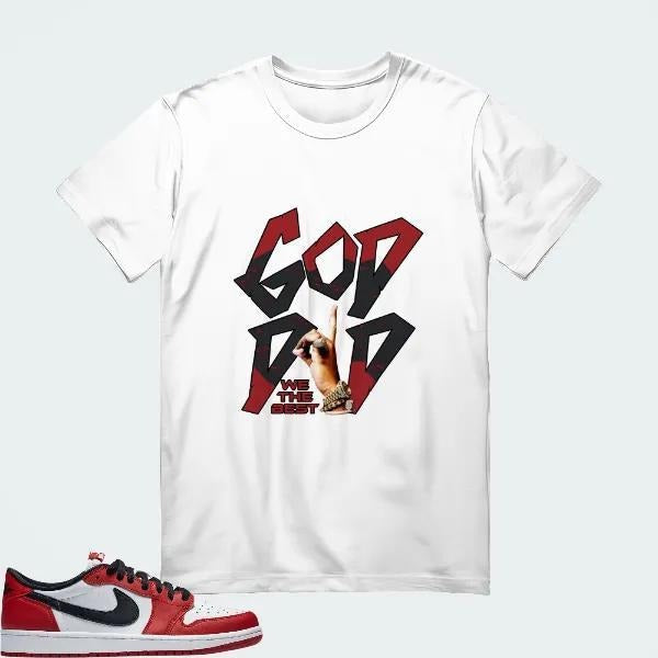 [GOOD KID] AJ1 Low OG Chicago Matching T-Shirts