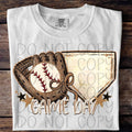Game Day Baseball DTF Transfers THIS IS NOT SHIRT T-Shirts