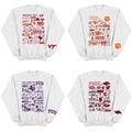 Game Day College NCAA Team Spirit Virginia Tech Clemson TCU Arkansas Students Fans 2025 T-Shirts