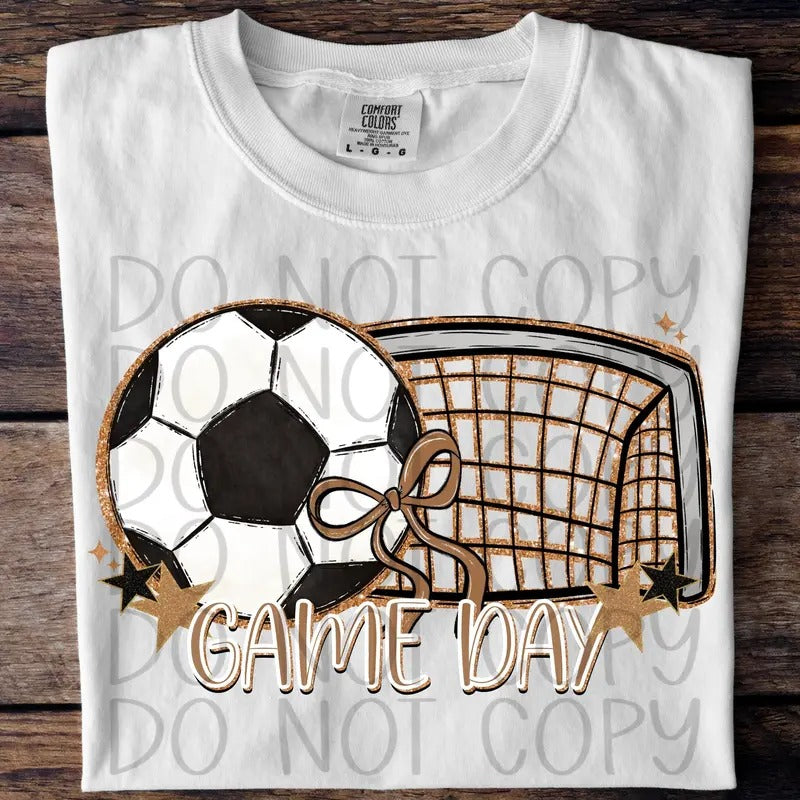 Game Day Soccer DTF Transfers THIS IS NOT SHIRTstyle{N002}2 T-Shirts