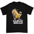Garlic Bread Skeleton Highlighting Evil Skeleton Meme Garlic Bread Humor T-Shirts